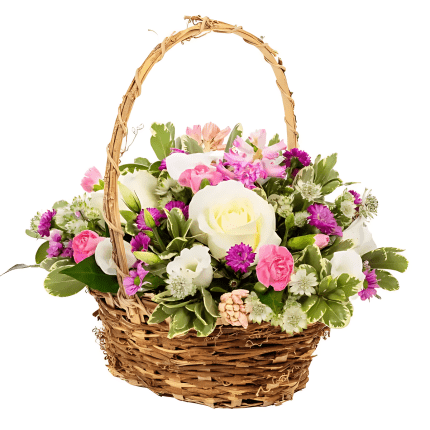 christmas-celebration-mixed-flower-basket-enhanced