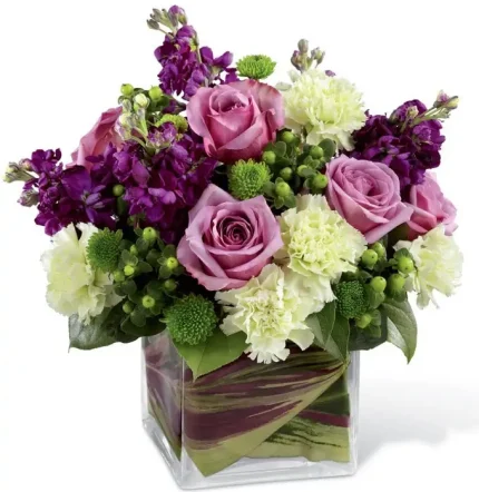 flower-bouquet-in-a-vase