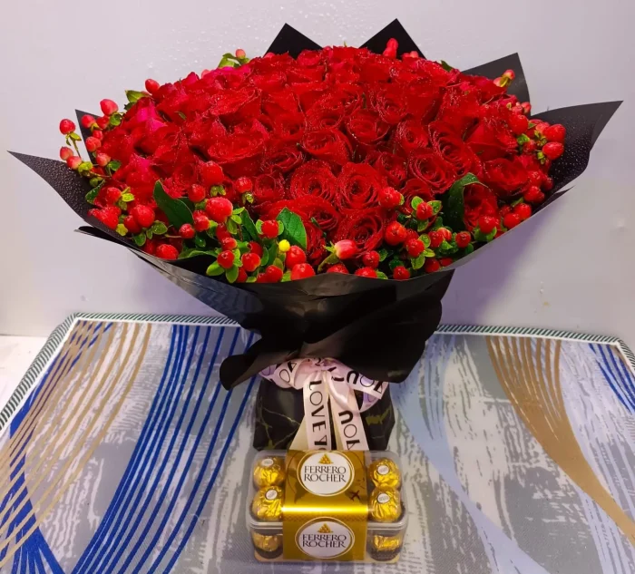 for-her-lovely-bouquet-and-chocolates