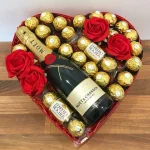 heart-box-with-flowers-ferrero-chocolates-and-moet