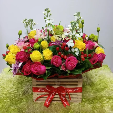 vibrant-garden-blossom-crate-of-flowers