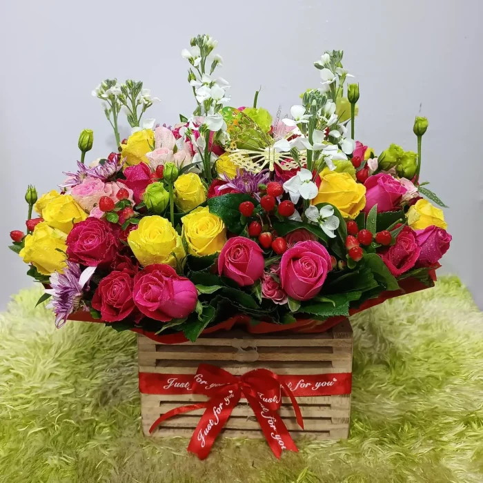 vibrant-garden-blossom-crate-of-flowers